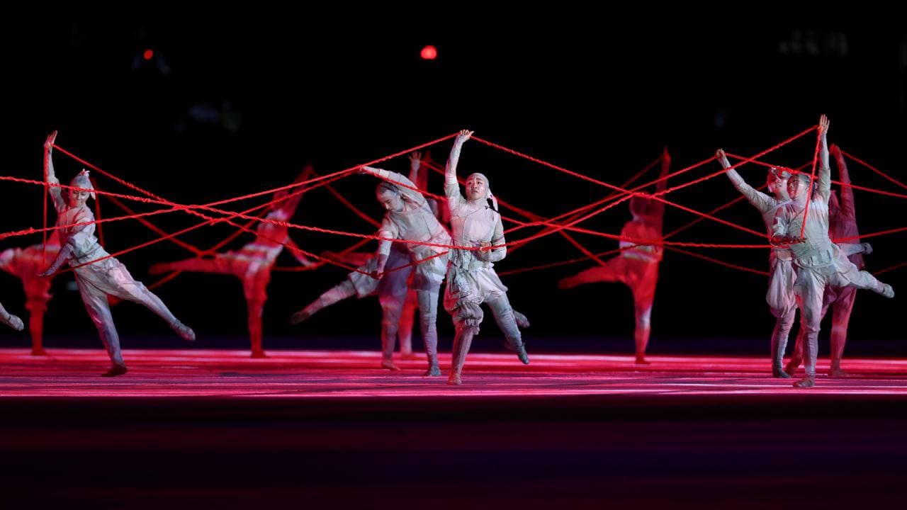 Открытие Олимпиады 2021. Фото: Reuters