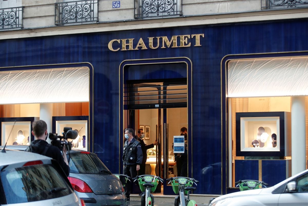 Ограбленный бутик в Париже. Фото: Reuters