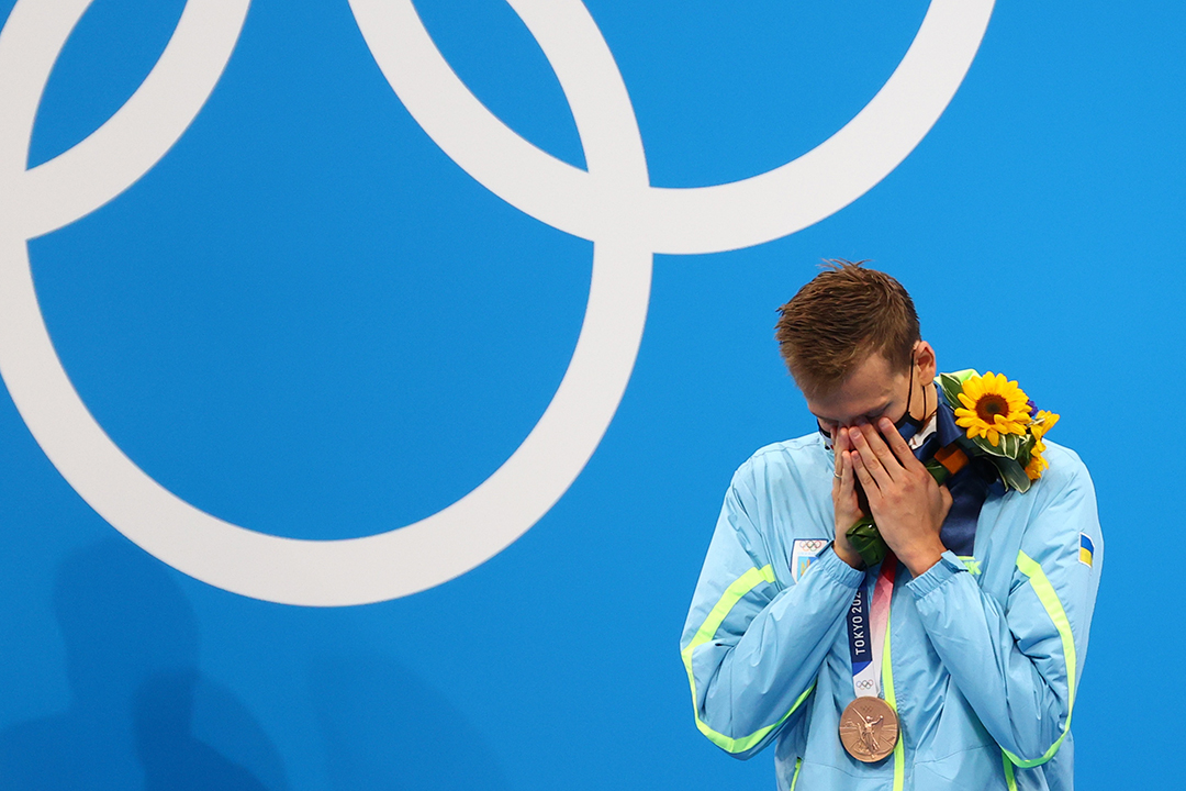 Перемога Романчука на Олімпіаді. Фото: Фото: скріншоти трансляції, REUTERS, Getty Images