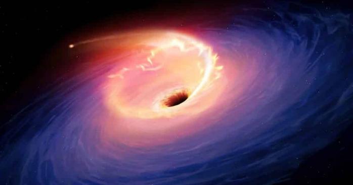Дивні спалахи вперше зафіксували вчені за чорною дірою. Фото: ptoday.ru
