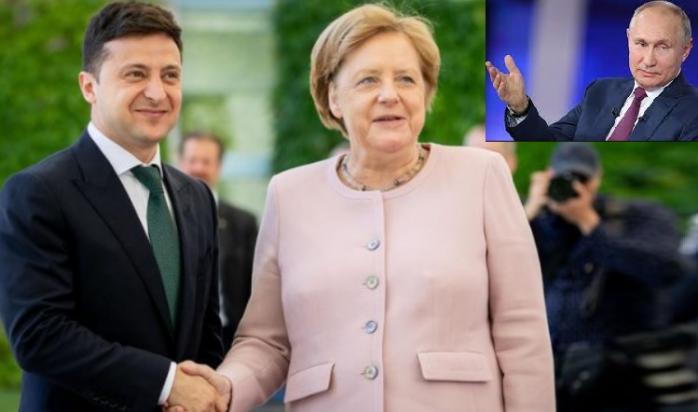 Меркель привезе Зеленському пропозицію від Путіна — екс-глава МЗС