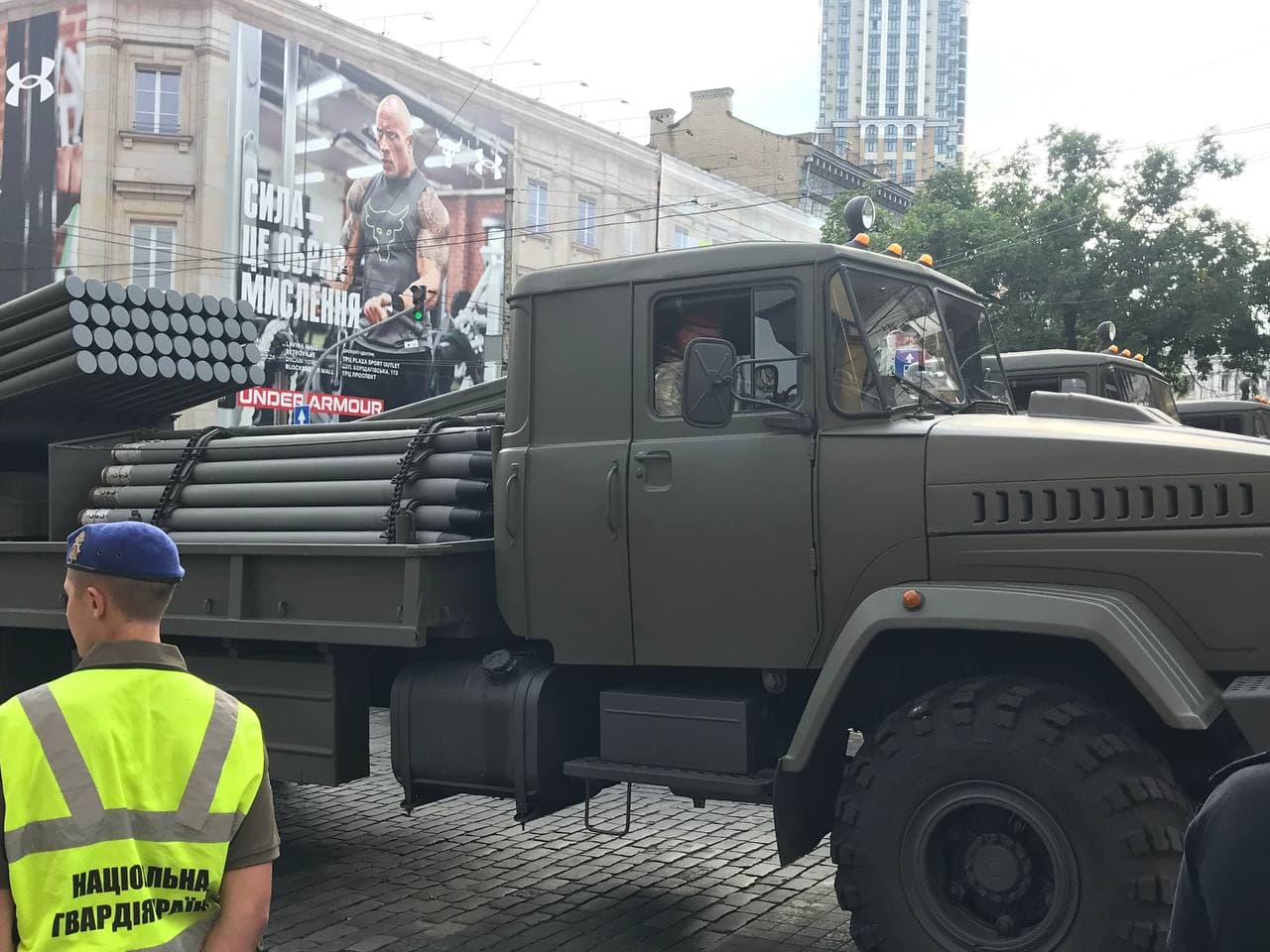 Репетиція параду в Києві. Фото: Ракурс