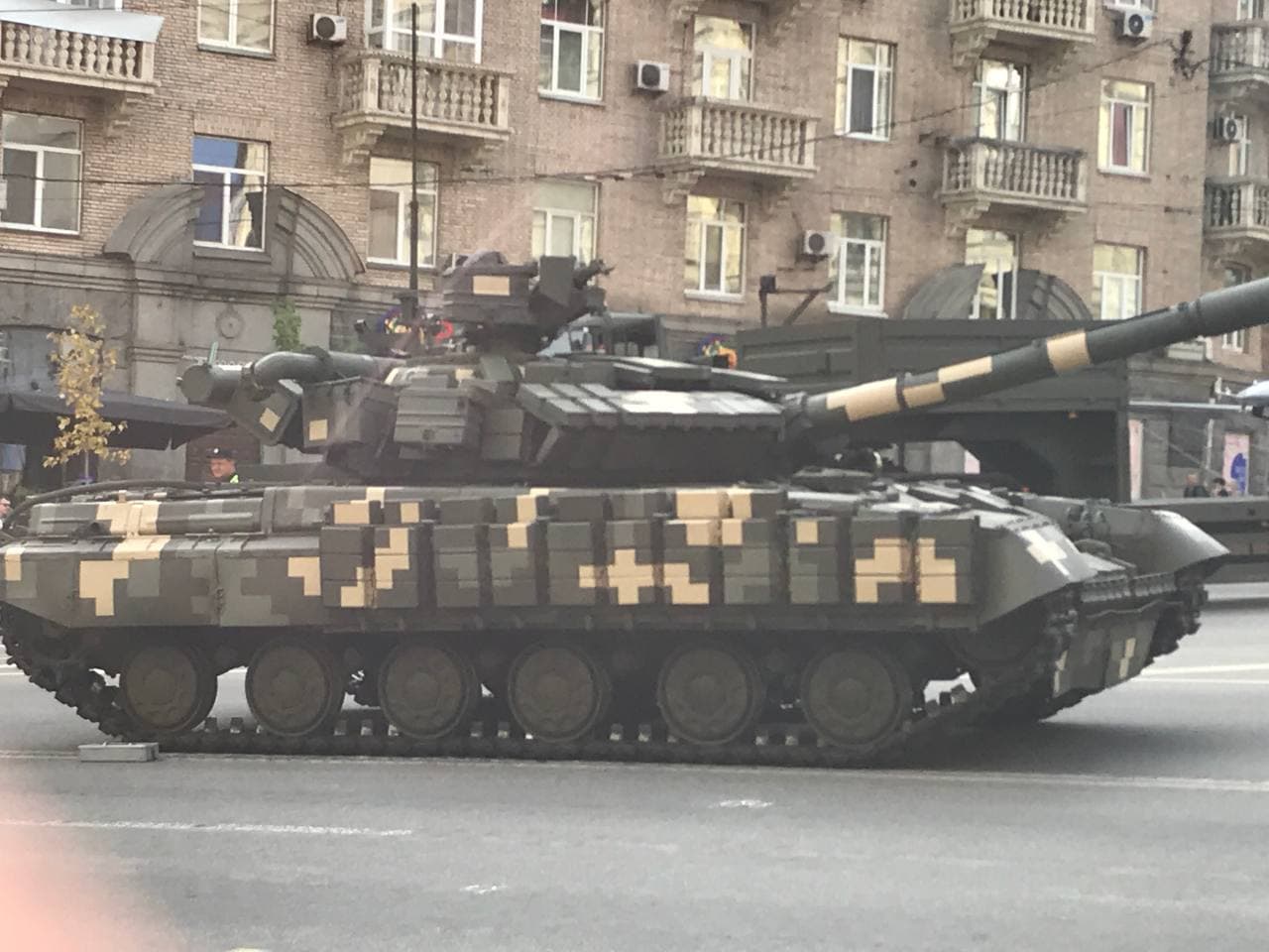 Репетиция парада в Киеве. Фото: Ракурс