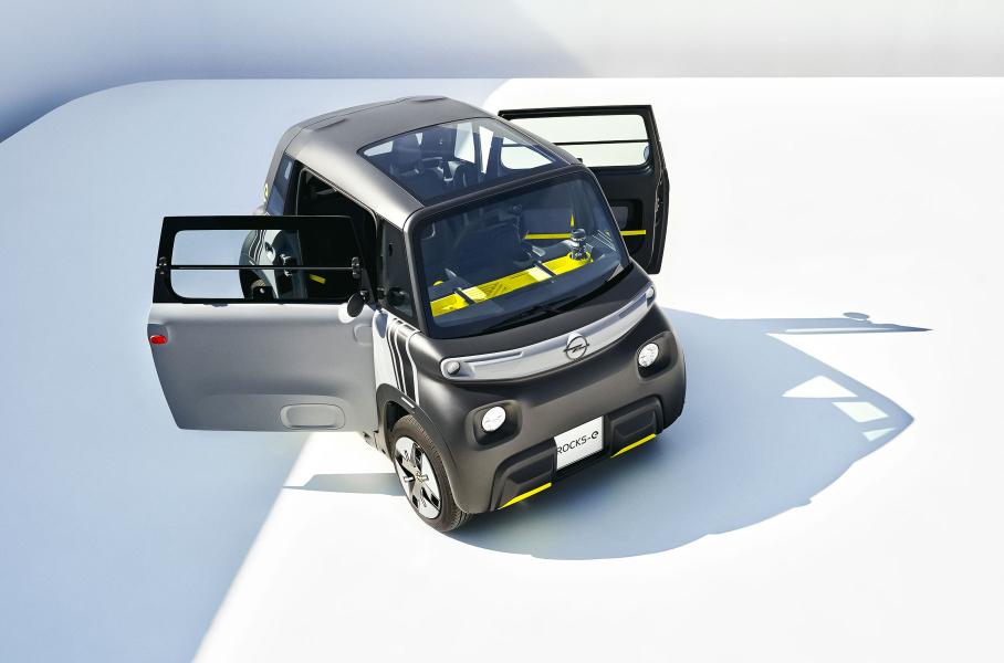 Opel представив електрокар-квадроцикл для підлітків. Фото: Opel