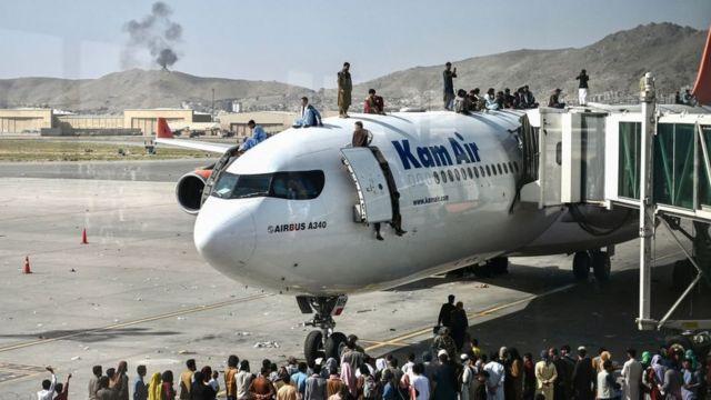 Аеропорт у Кабулі. Фото: BBC