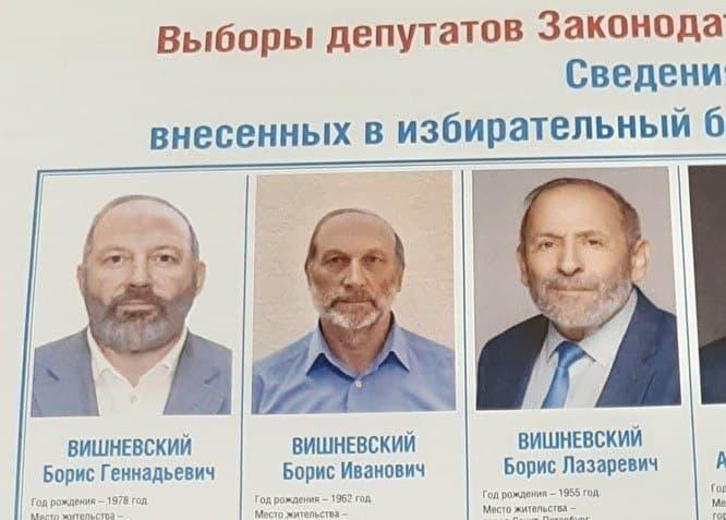 Выборы в России – «двойники» оппозиционеров копируют их внешность. Фото: ФБ