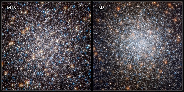 Учені проаналізували білі карлики у скупченнях M13 та M3, фото: ESA
