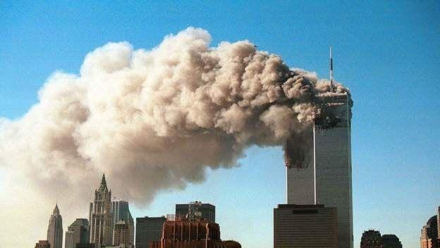 Теракт 11 сентября 2001 года в Нью-Йорке. Фото: GETTY IMAGES