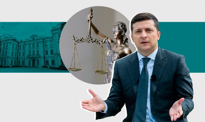 Зеленский спасает судебную реформу — президент зовет на Банковую Фемиду и послов G7