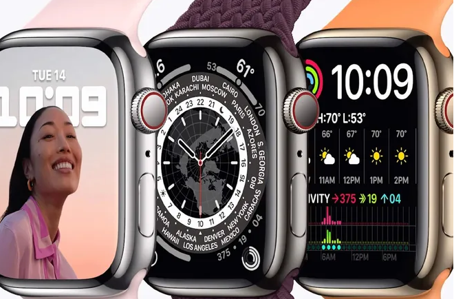 Большой дисплей и клавиатура — Apple показала умные часы Watch Series