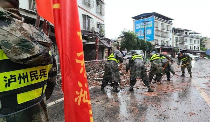 Землетрясение в Китае. Фото: SCMP