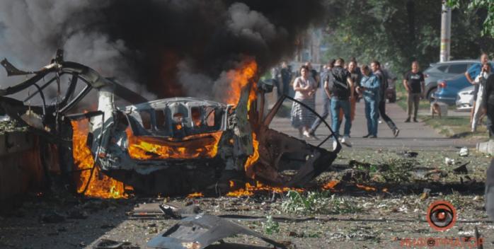 Взрыв в Днепре. Фото: Информатор