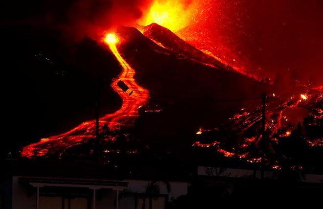 Вулкан на Канарах. Фото: Gismeteo