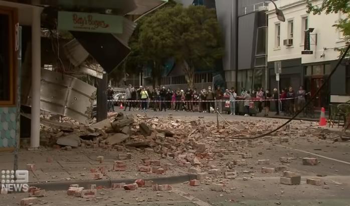 Рекордное землетрясение сотрясло Австралию 