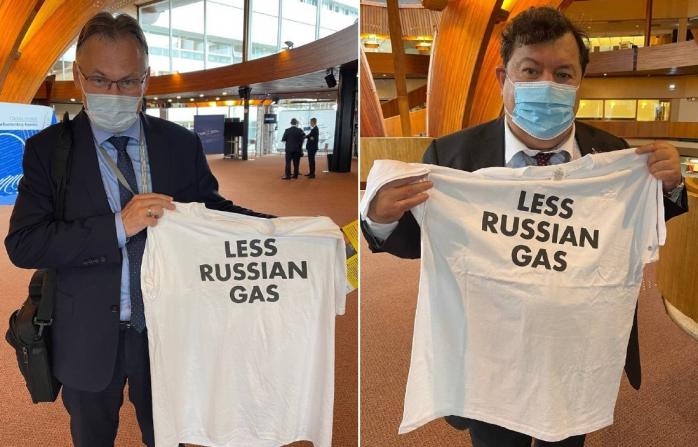 Украинцы рассказали ПАСЕ о загрязненном российском газе 