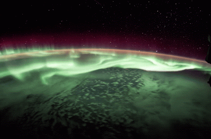 Оприлюднено одне з кращих фото полярного сяйва, зроблене з МКС