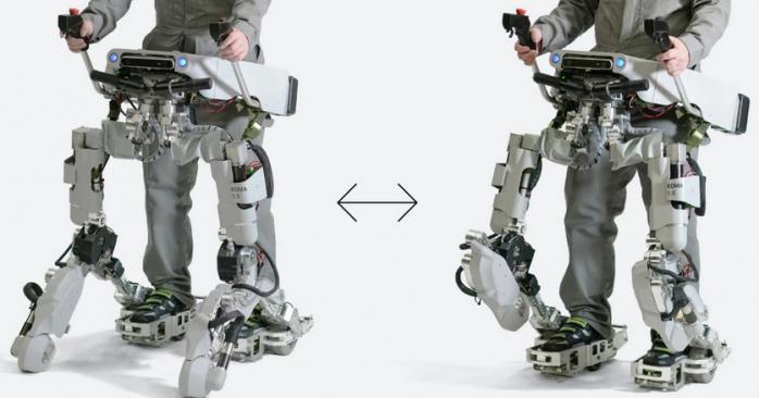 Уникальный экзоскелет-трансформер разработали в Японии. Фото: