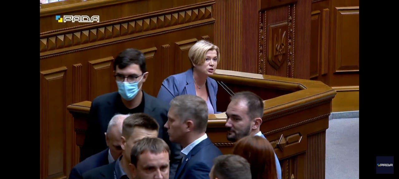 Опозиція двічі знімала Стефанчука на тлі хамства “слуг”, скріншот відео