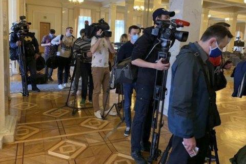 За день до отставки Разумков открыл для СМИ все кулуары Рады, фото - ЛБ
