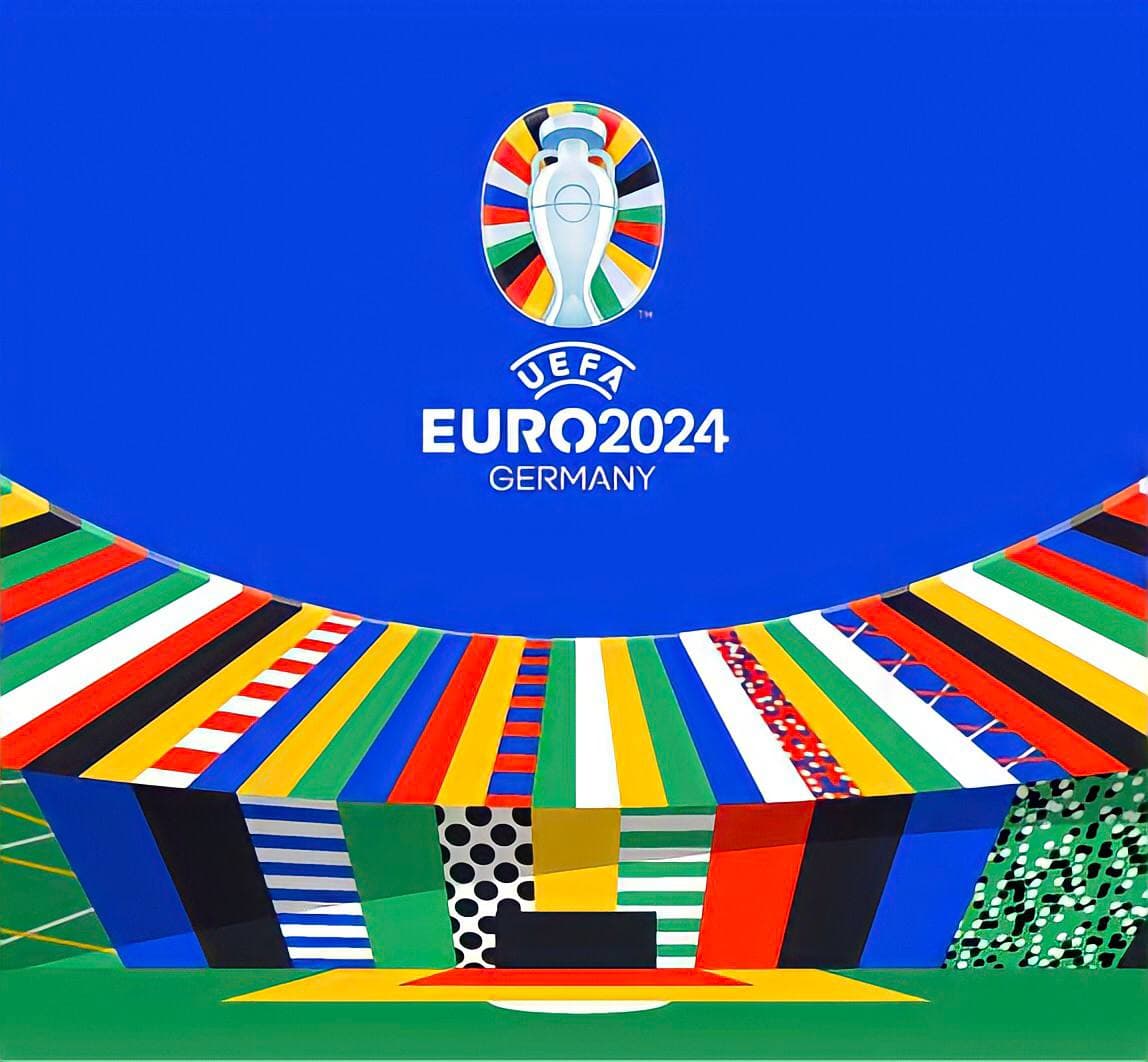 Логотип Евро-2024. Фото: канал Футбол 1,2,3