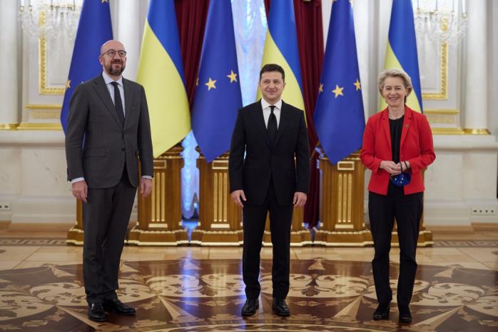 Лидеры Евросоюза и Зеленский встретились в Киеве - трансляция саммита