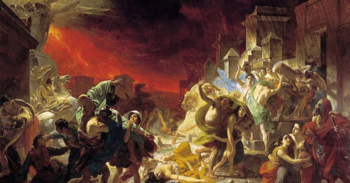 Загибель Помпеї. Картина Карла Брюлова