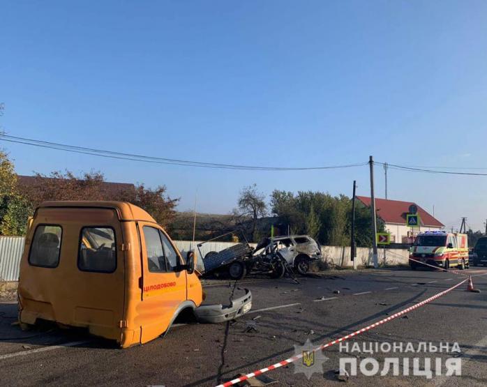 Появилось видео смертельной аварии на трассе Киев-Одесса. Фото: Нацполиция