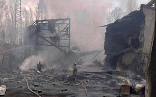 В России взорвался пороховой завод, много жертв 