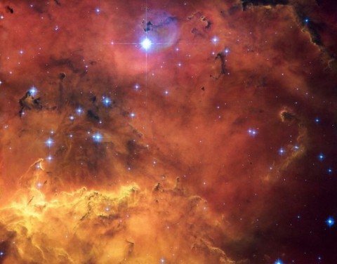 «Колдовское» фото космоса сделал телескоп «Хаббл». Фото: NASA