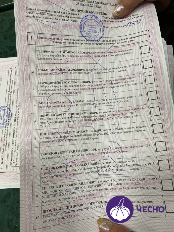В Украине прошли довыборы в Раде и выборы мэра Харькова, фото: «Честно»
