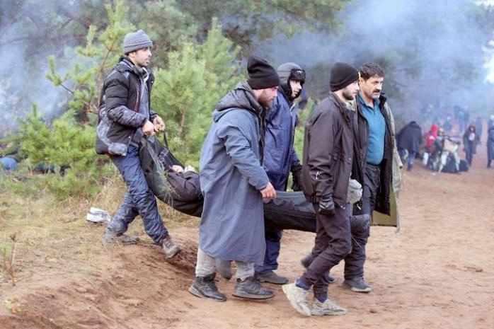 На границе с Беларусью мигранта из Сирии нашли мертвым. Фото: AFP