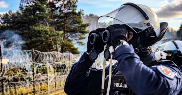 Польша защищается от нашествия нелегальных мигрантов, фото: Podlaska Policja