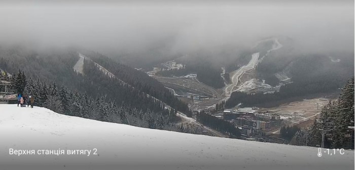 Гірськолижні курорти Карпат засипає снігом ФОТОРЕПОРТАЖ