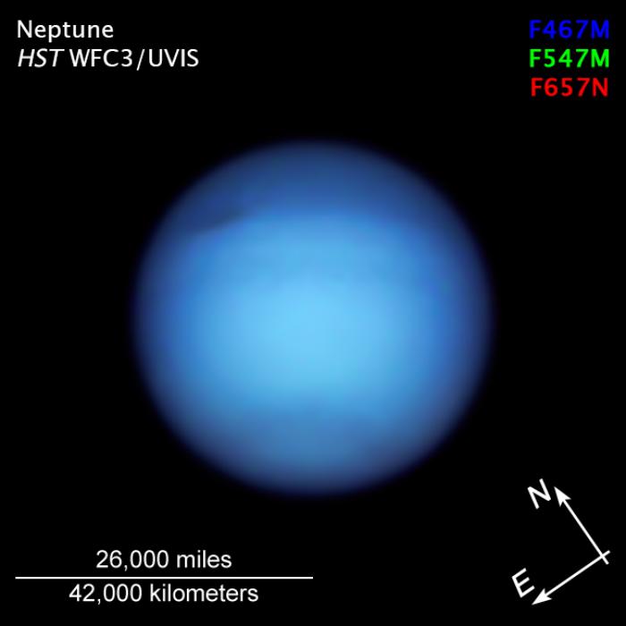 Нептун, фото: NASA