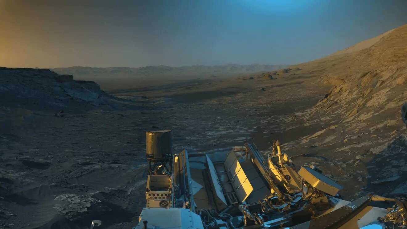 Открытка с Марса. Фото: NASA