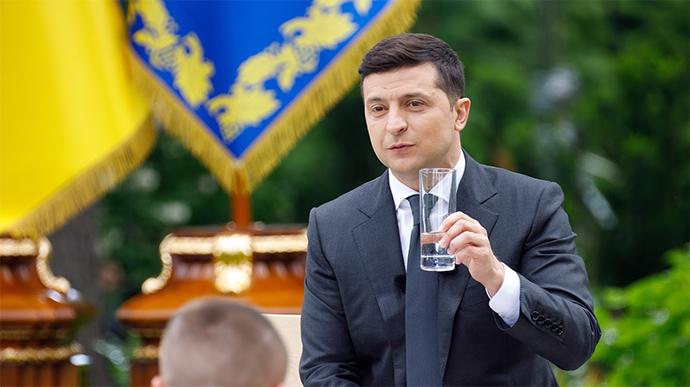Зеленський заявив, ким задоволений в уряді, про Шмигаля промовчав. Фото: УП