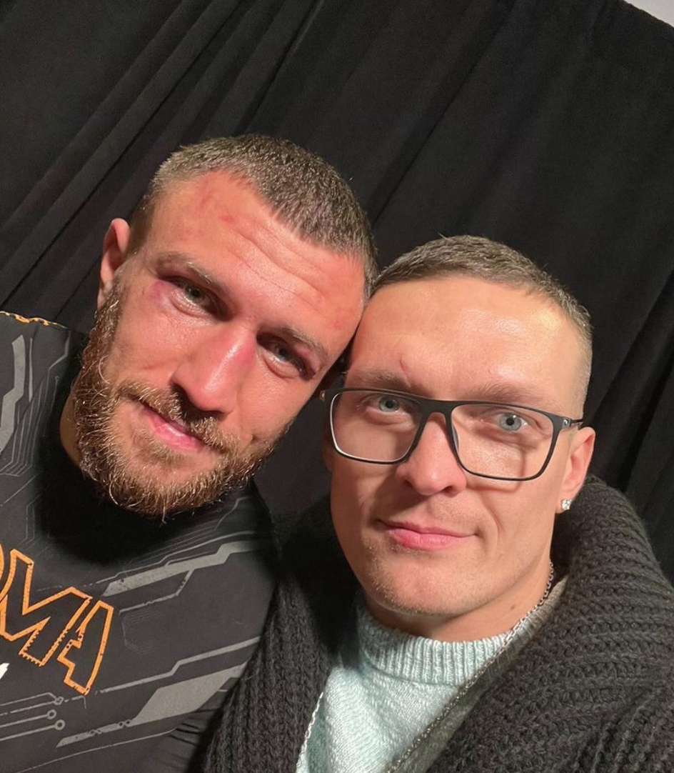Усик і Ломаченко. Фото: Instagram