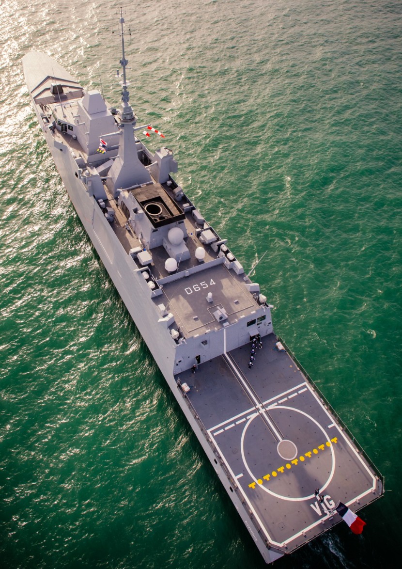 Фрегат ВМС Франції FS Auvergne. Фото: Marine Nationale, NATO