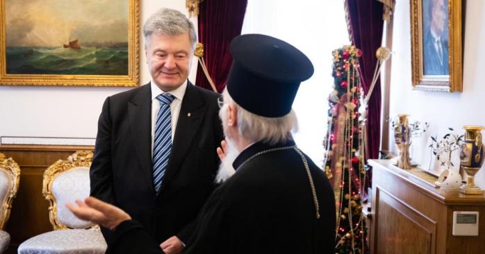 Петро Порошенко зустрівся з патріархом Варфоломієм, фото: Петро Порошенко