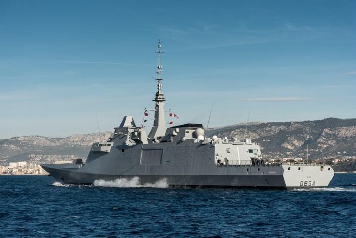 Военный фрегат НАТО вошел в порт Одессы