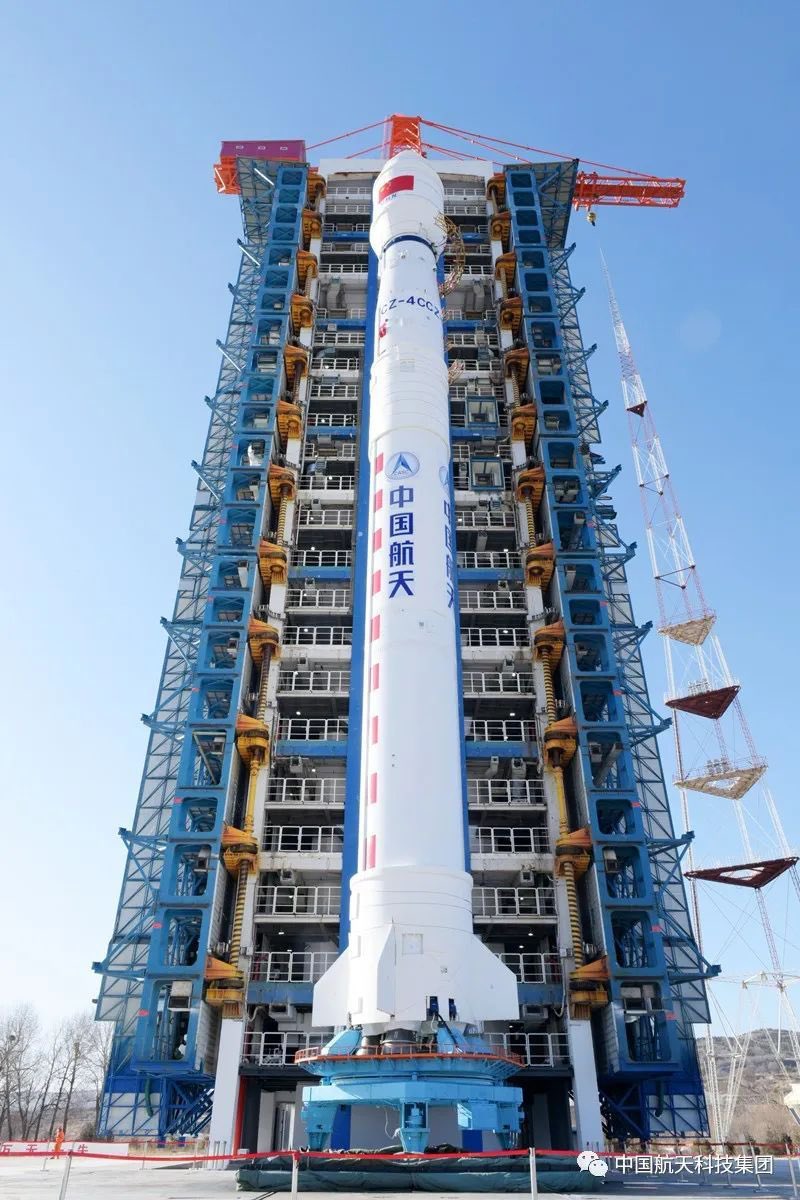 Спутник для поиска ресурсов запустил в космос Китай. Фото: Twitter