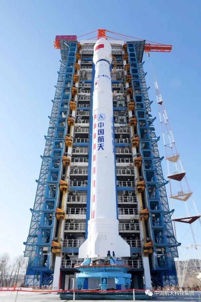 Спутник для поиска ресурсов запустил в космос Китай. Фото: Twitter