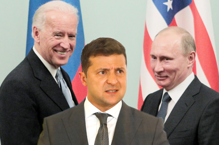 Накануне звонка Байдена и Путина Госдеп поговорил с Зеленским и союзниками