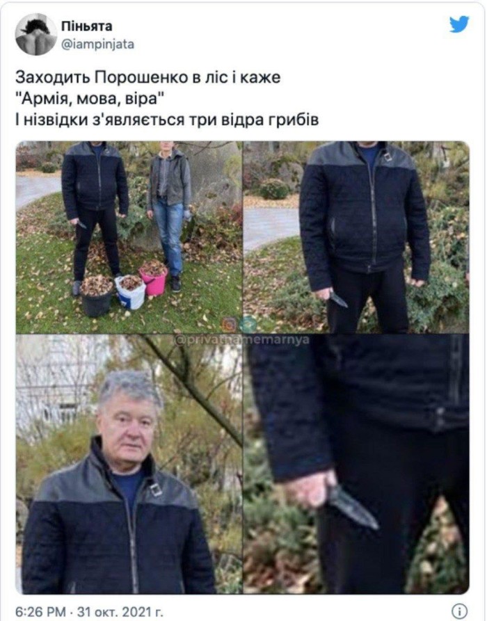Петр Порошенко поделился мемами, фото: социальные сети
