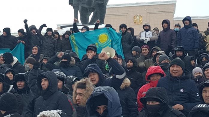 Під час протестів у Казахстані, фото: ORDA 