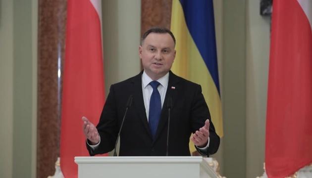 Вакцинированный президент Польши повторно подхватил коронавирус. Фото: Укринформ
