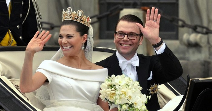 Кронпринцесса Виктория со своим мужем Даниелем в 2010 году, фото: «Википедия»