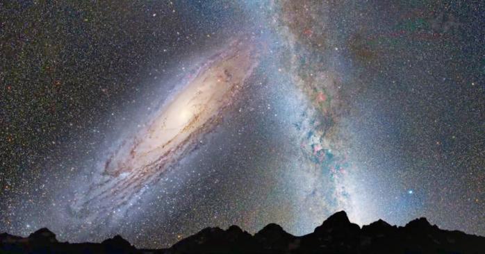 8–10 млрд лет назад с Млечным Путем столкнулась карликовая галактика, фото: NASA