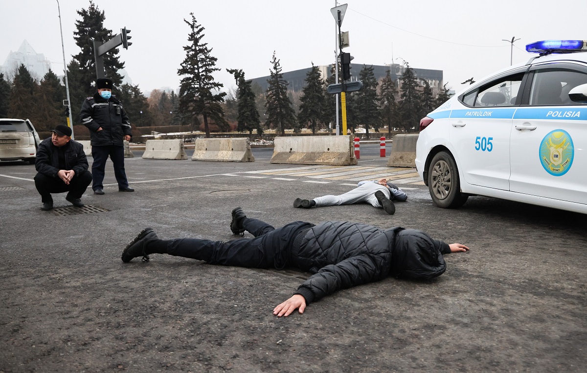 Протести в Казахстані. Фото: Зеркало