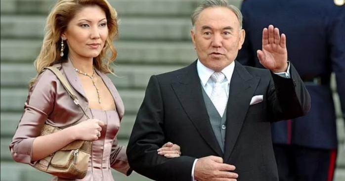 Алия Назарбаева и Нурсултан Назарбаев в 2004 году, фото: Daily Mail